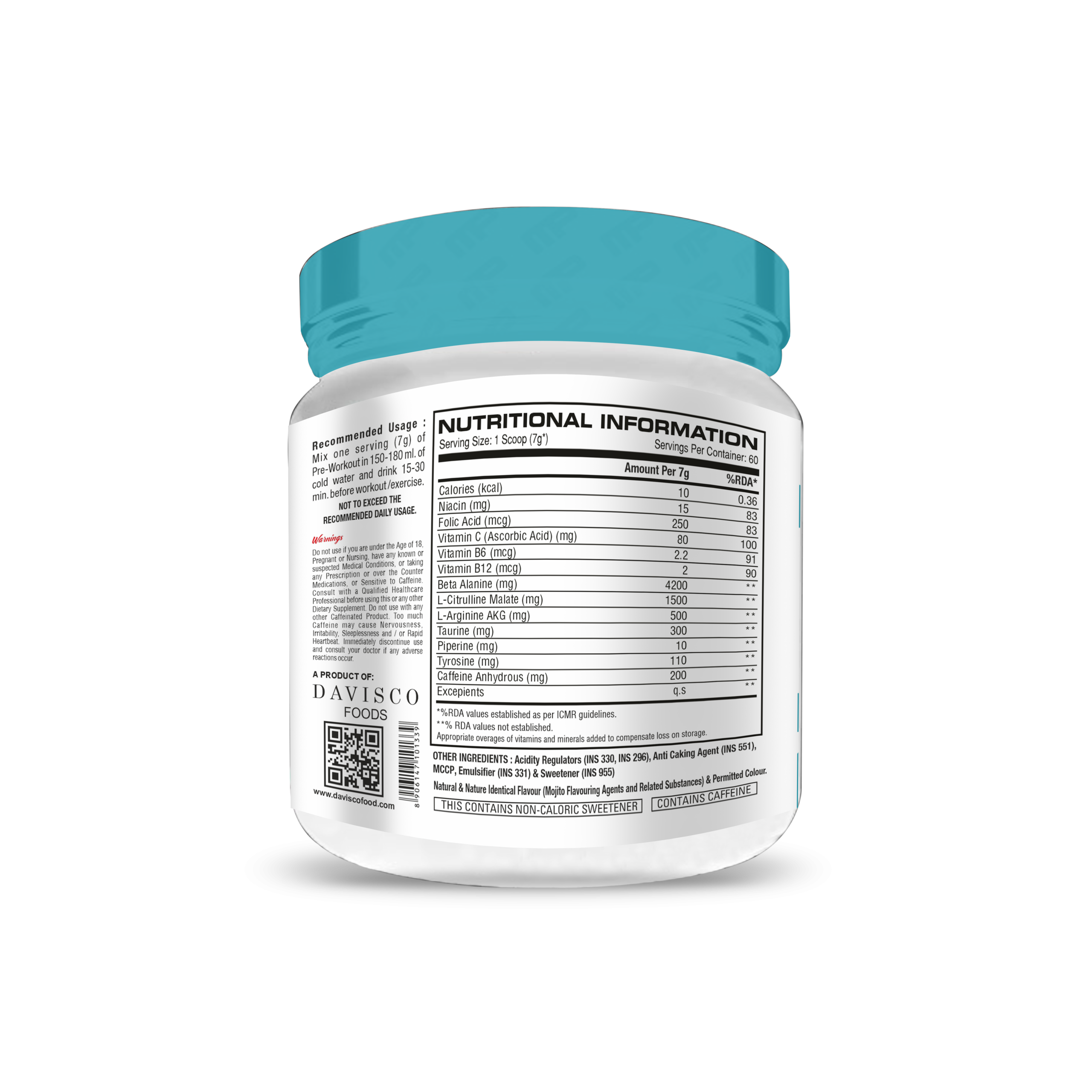 Pre-Workout Mojito Energy Formula - Image 2